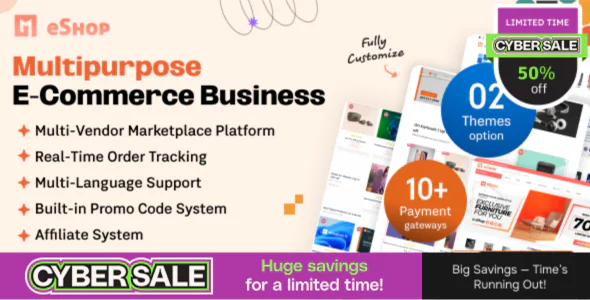 eShop Web - Multi Vendor eCommerce Marketplace / CMS