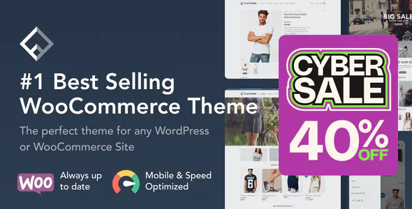 Flatsome – Best Multi-Purpose Responsive WooCommerce Theme for Fast & Modern Online Stores